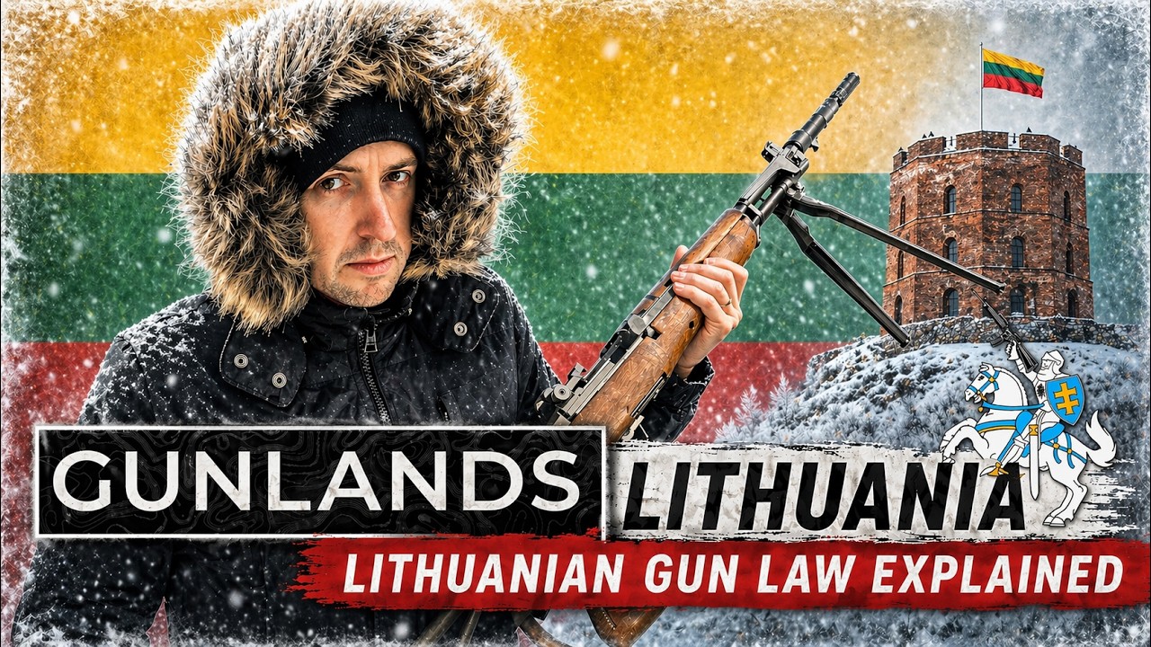 Gun Laws in Lithuania: Better than in US? [I was SHOCKED]