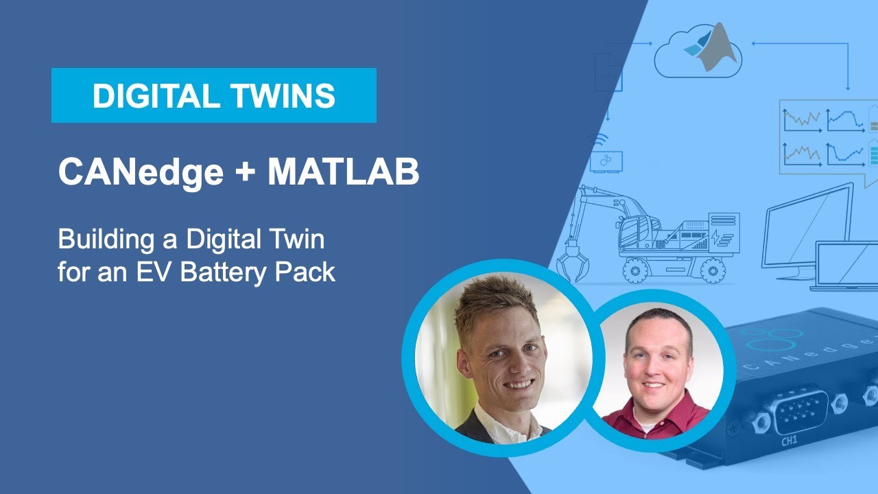 CANedge + MATLAB: Building a Digital Twin for an EV Battery Pack