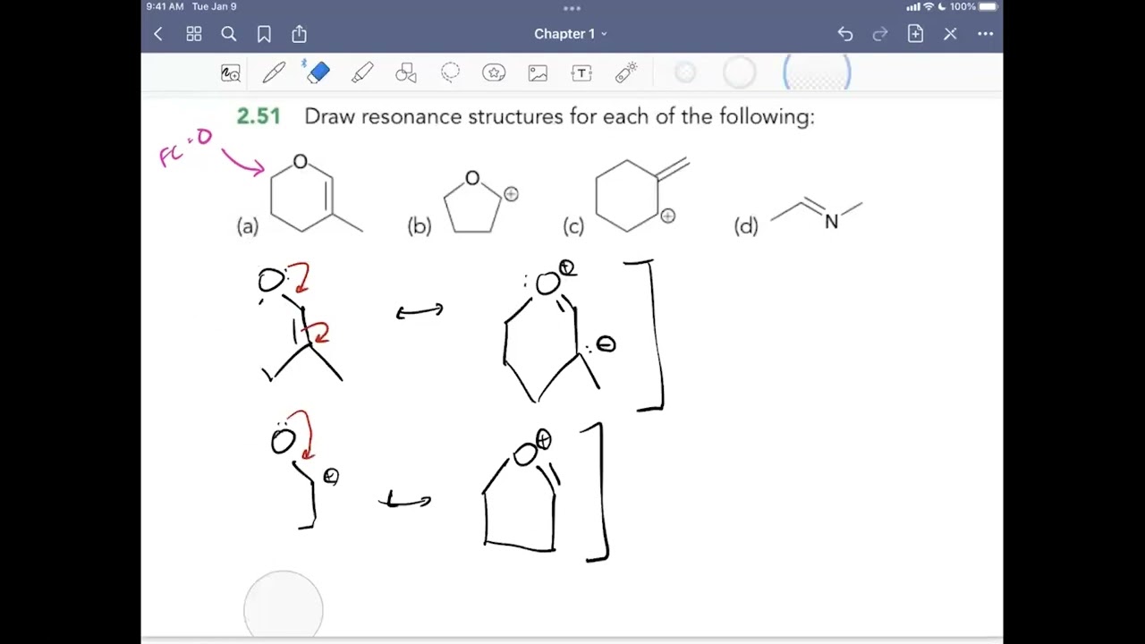 Resonance Structures Practice Problems Step by Step Walkthrough