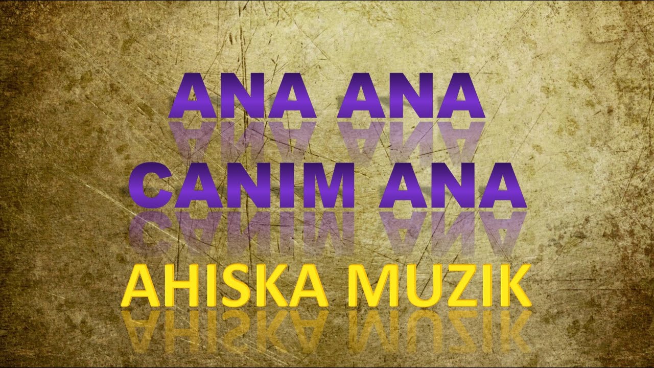 AHISKA M&Uuml;ZIK - Хабиб Мусаев ANA ANA CANIM ANA (Ахыска)