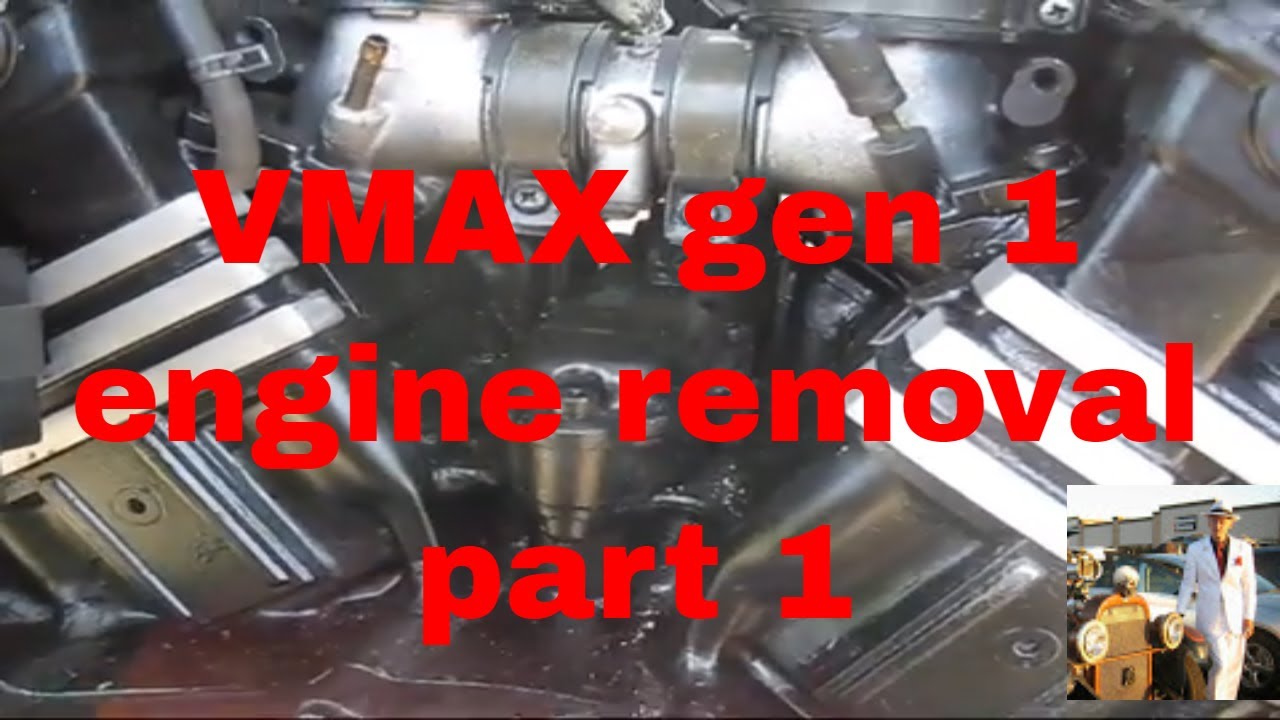 vmax 5 motor removal part 1