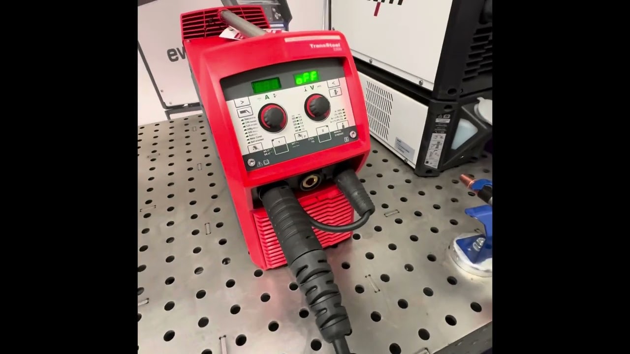 Fronius Transsteel 2200C MIG welder | How to setup | Setup guide |