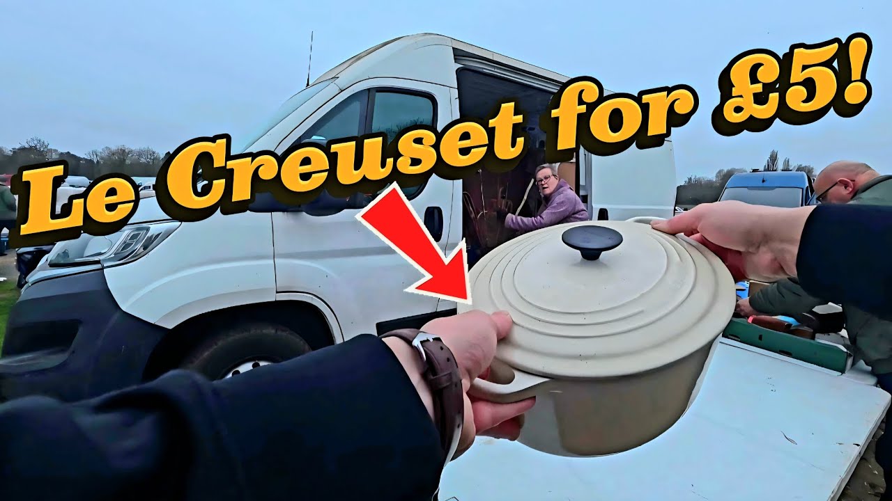 I Found A £150 Le Creuset For £5! (Car Boot Sale POV)