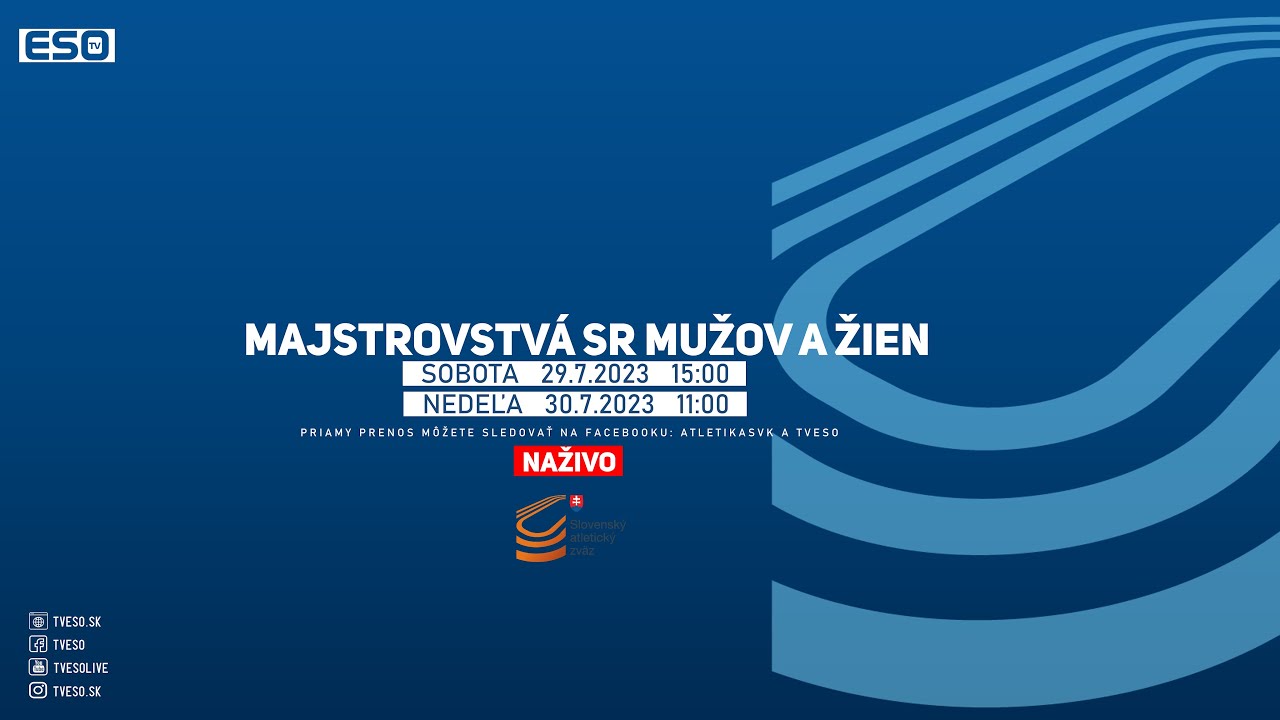 MSR V ATLETIKE MUŽOV A ŽIEN, 29.7.2023