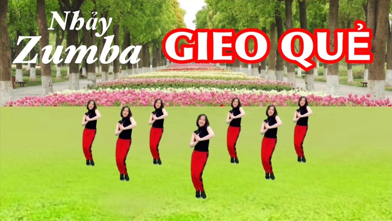 GIEO QUẺ - HOÀNG THUỲ LINH / NHẢY ZUMBA GIEO QUẺ / GIEO QUẺ REMIX / BÀI HƯỚNG DẪN BẤM V Ở GÓC PHẢI