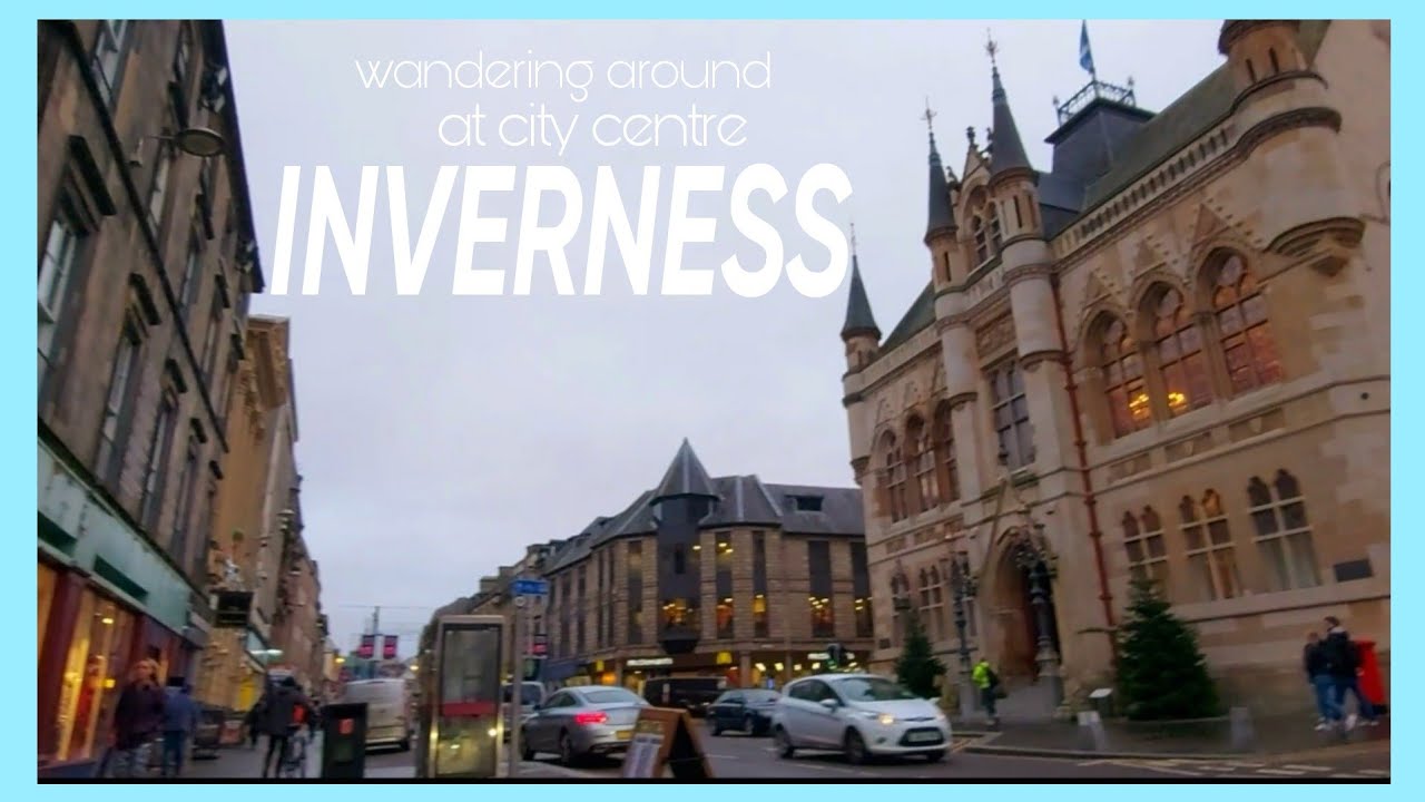 Wandering around at the City Centre | INVERNESS