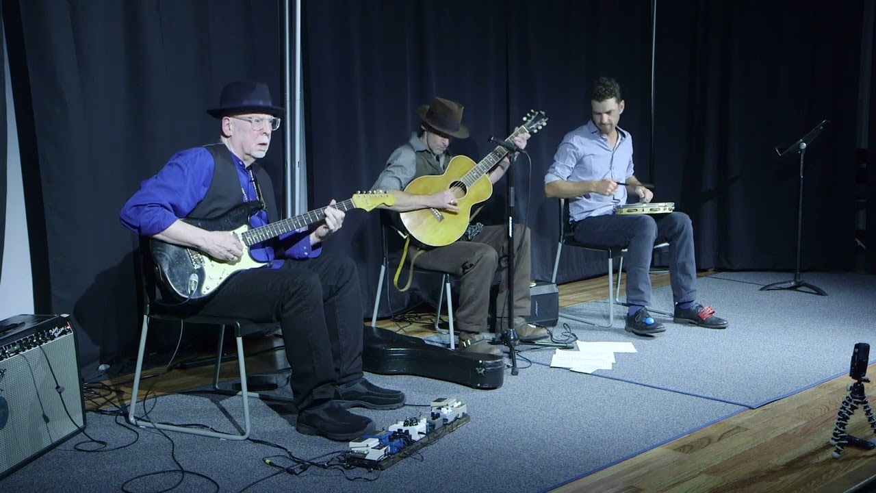 Hesitation Blues by Rev Gary Davis performed by New Moon Acoustic Blues