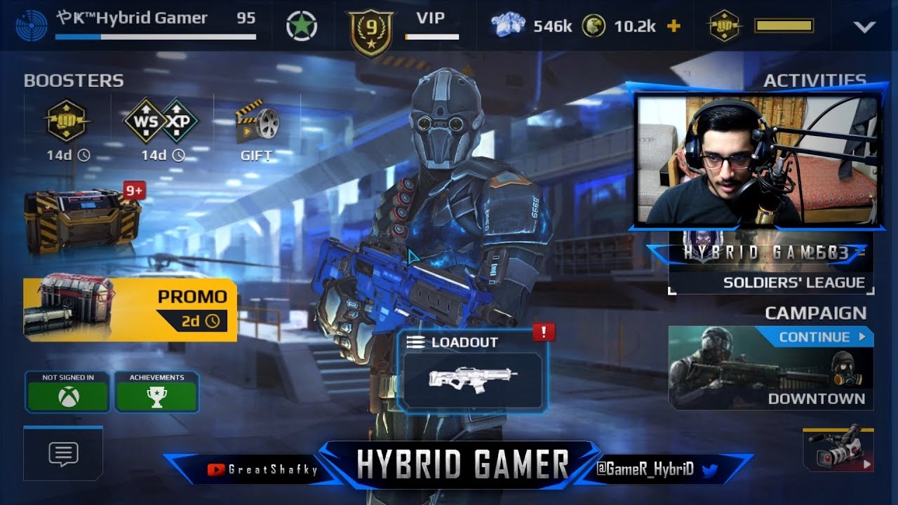 Modern Combat 5 - Opening 55 Armor Packs (Got the Vulcan and Ronin)