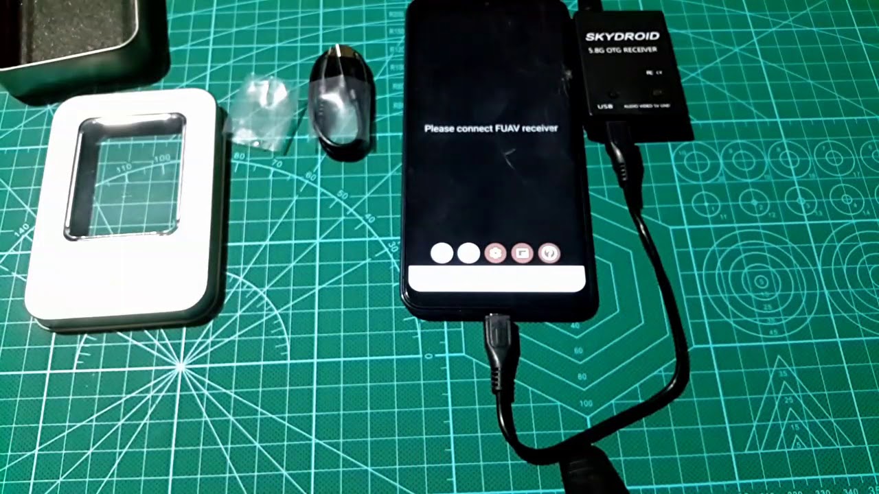 ไม่ต้องซื้อจอFPVแค่ใช้มือถือเรากับตัวรับภาพSkydroid เซฟเงินได้ By พลN3F