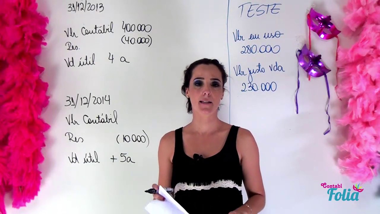 ContabiFolia - Exerc&iacute;cio de Deprecia&ccedil;&atilde;o e Impairment