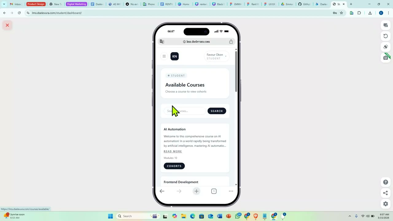 How to Find and Open Your Course on Knilva | Dselevura Academy