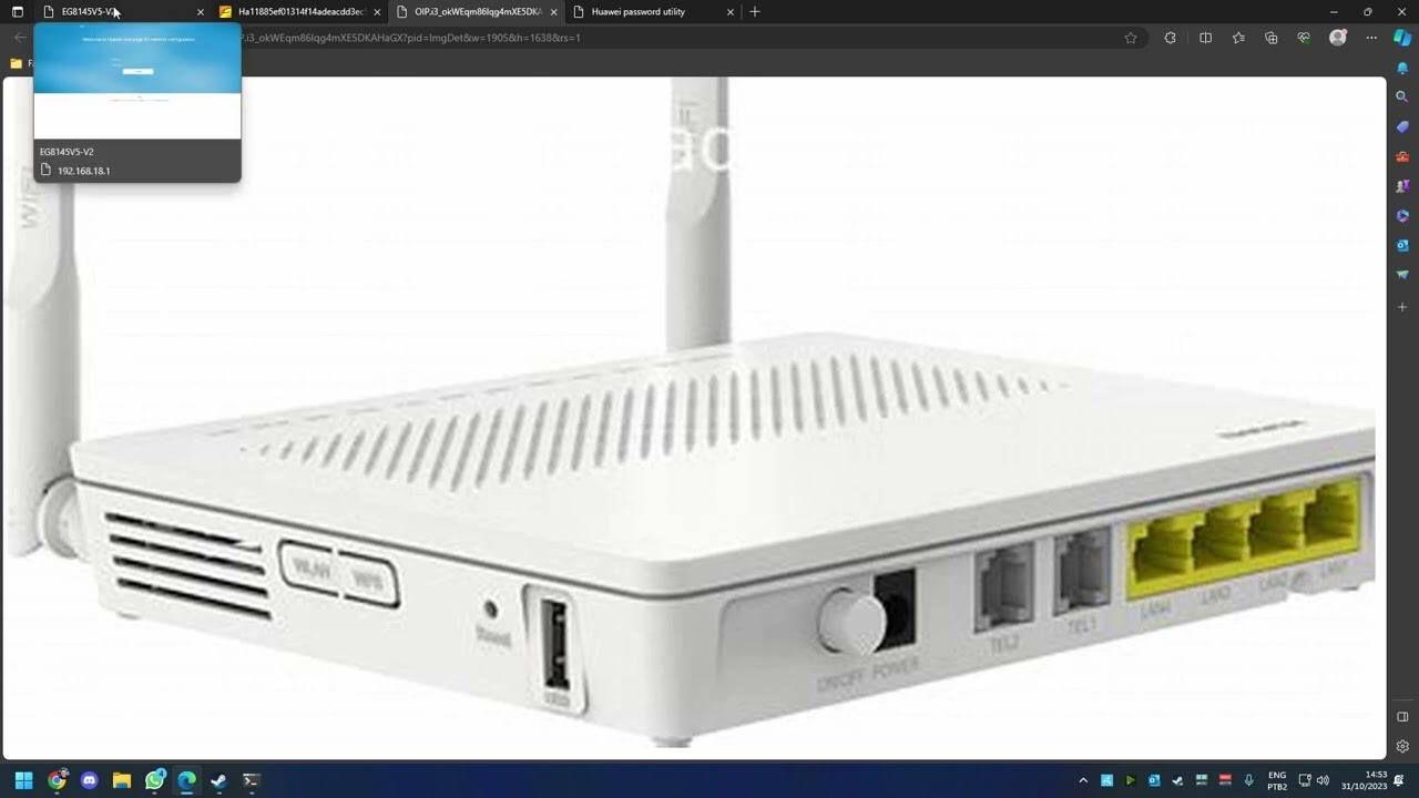 (NÃO FUNCIONA MAIS) Tutorial Acesso Root/Modo Brigde Roteadores EG8145V5, EG8145V5-V2