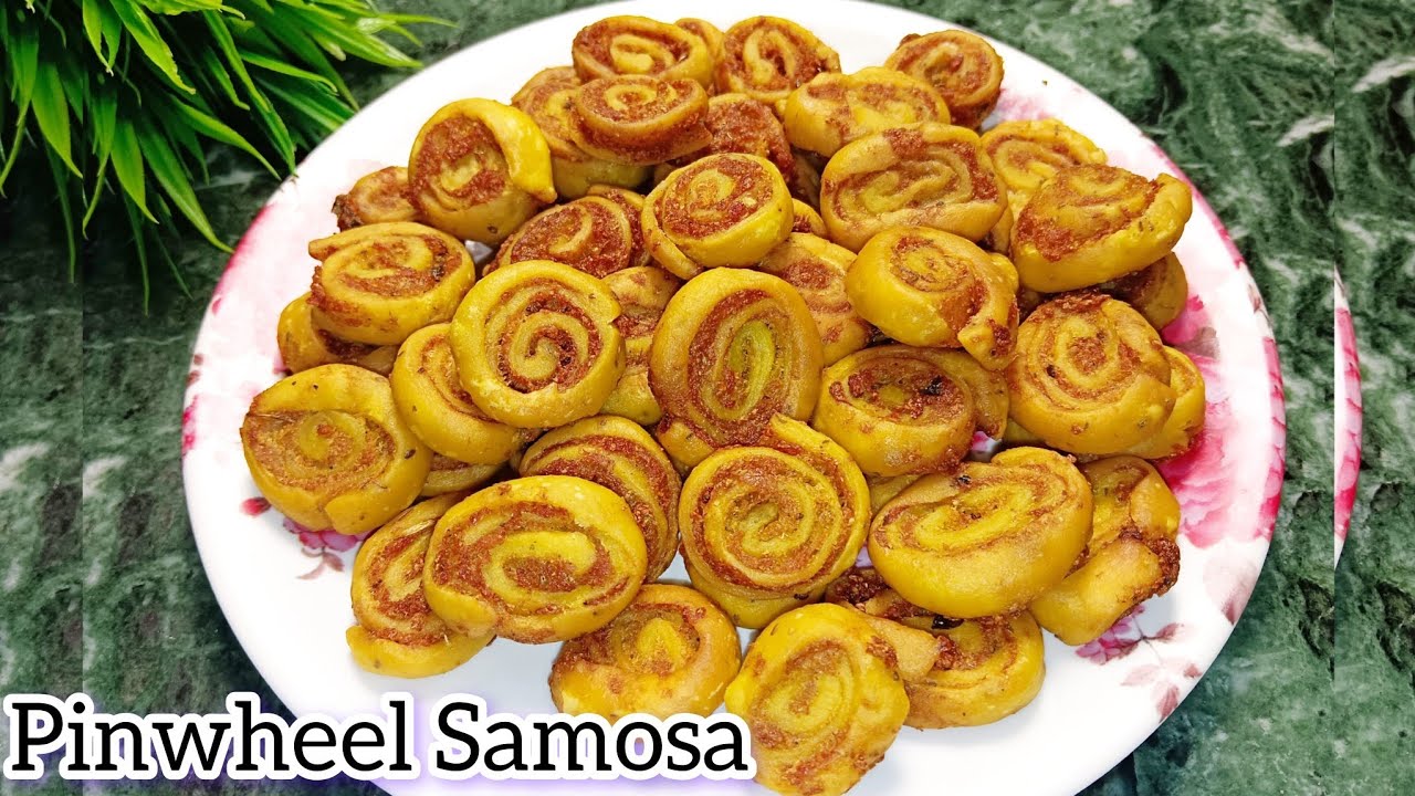 Pinwheel Samosa recipe# मात्र 2 उबले आलू से बनाए टेस्टी नाश्ता# Snacks recipe#holi special recipe