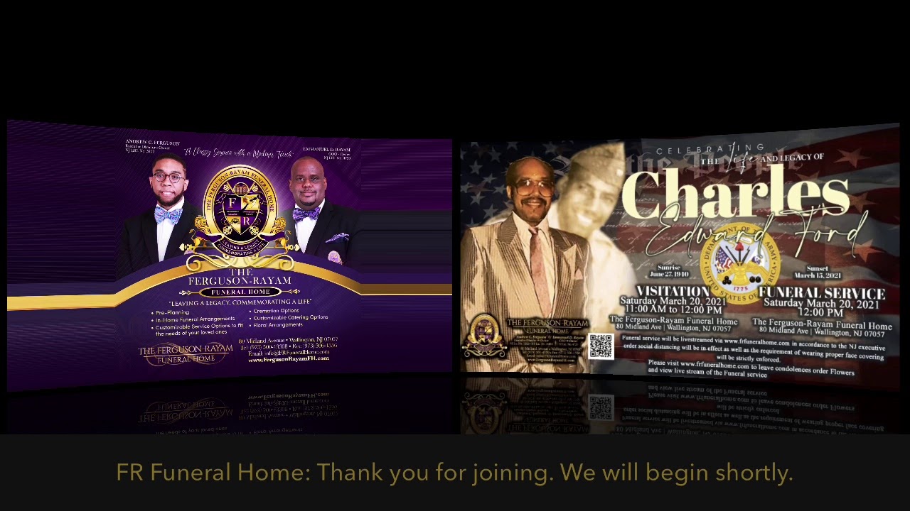 Charles Edward Ford Funeral Services