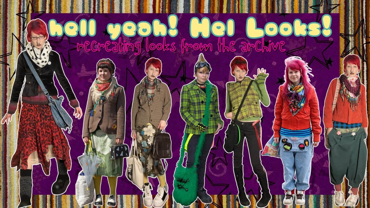 recreating outfits from the hel looks archive (2005-2009)