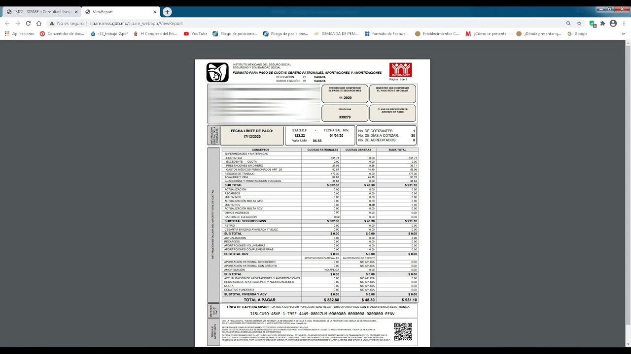 4 .-Consulta, descarga y valida el formato de pago Sipare  a traves del Sistema de Pago Referenciado