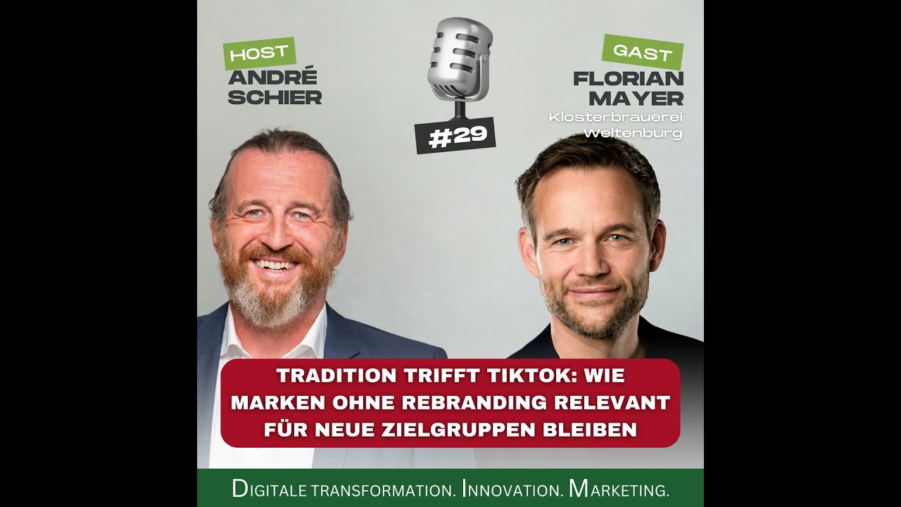 #29 – Tradition trifft TikTok: Wie Marken ohne Rebranding relevant für neue Zielgruppen bleiben
