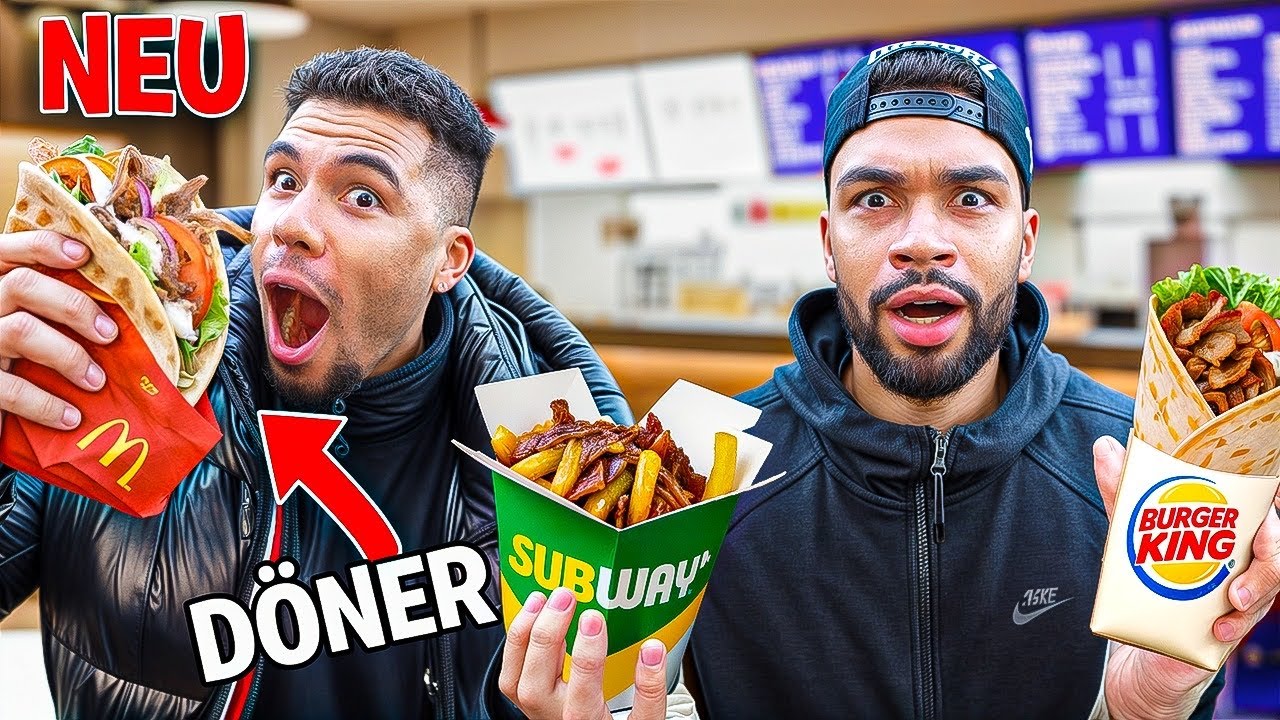 WIR TESTEN NEUES FAST FOOD !!!