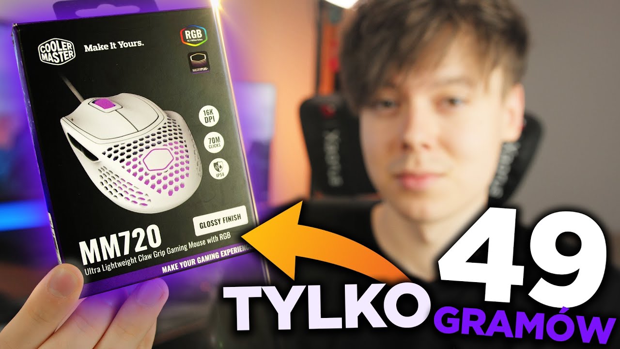 WYGODA NA NAJWYŻSZYM POZIOMIE 😍 - CoolerMaster MM720 | Test i recenzja