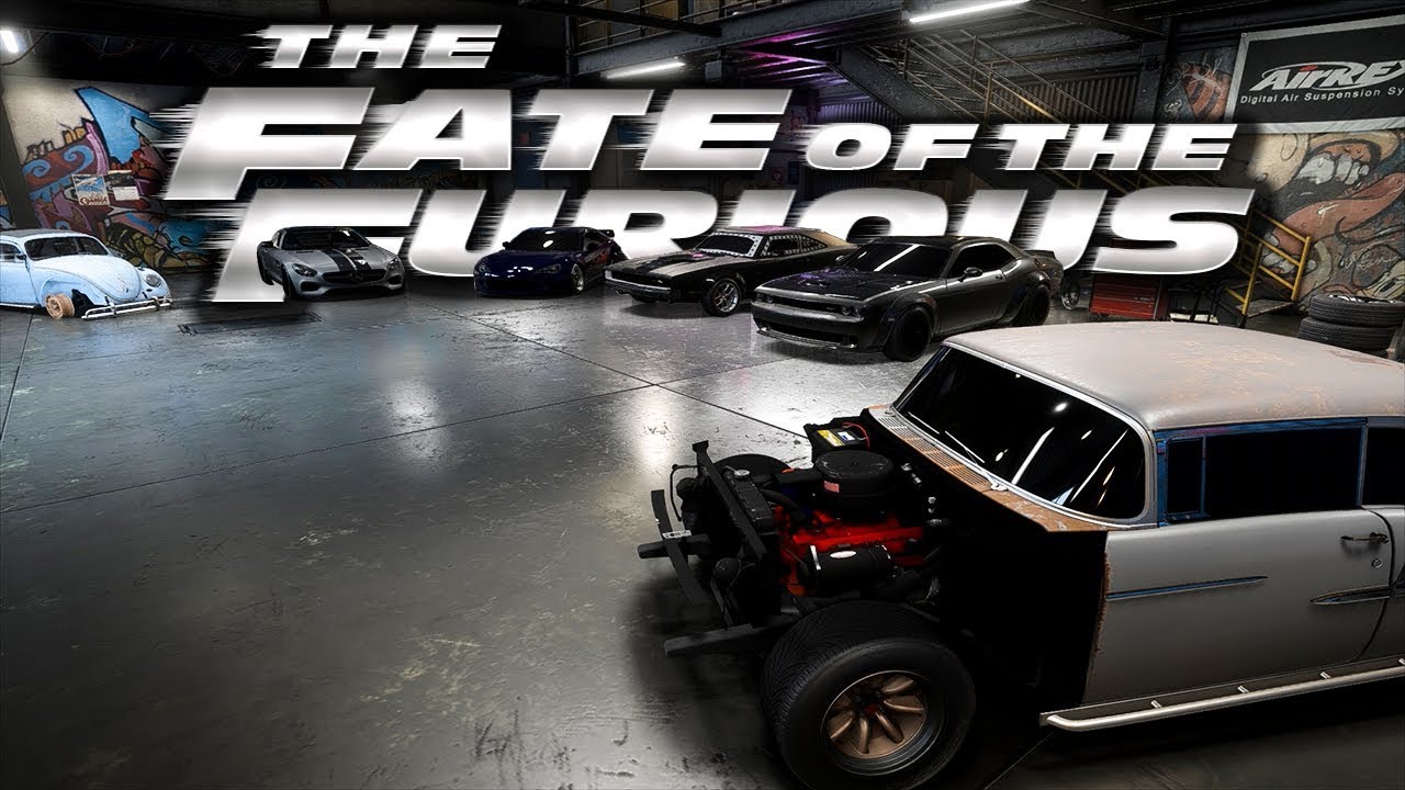 Fast And Furious 8 (Fate Of The Furious)  Cars in Need For Speed Payback - 1080pHD