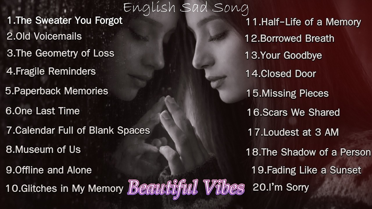 Calm Sad Vibes 🌙 | Sad Relaxing Music Playlist 🎧 for Lonely Nights | Lonely Night Sad Music 🌙