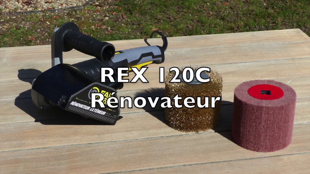 Décaper avec le rénovateur REX120C FARTOOLS