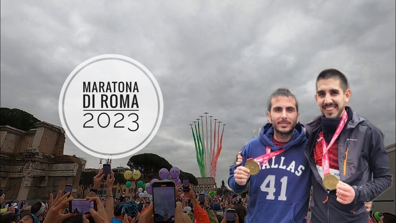Maratona di Roma 2023...42 km di crampi e bellezza