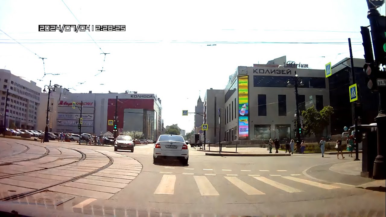 г.Пермь, поездка по Центру города 2, ул. Куйбышева и не только 04.07.2024