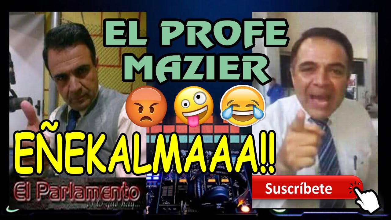 El Profe Mazier - mar 16 y jue 18 de Marzo 2021