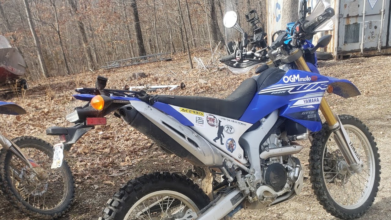 Yamaha WR250r Headlight Swap