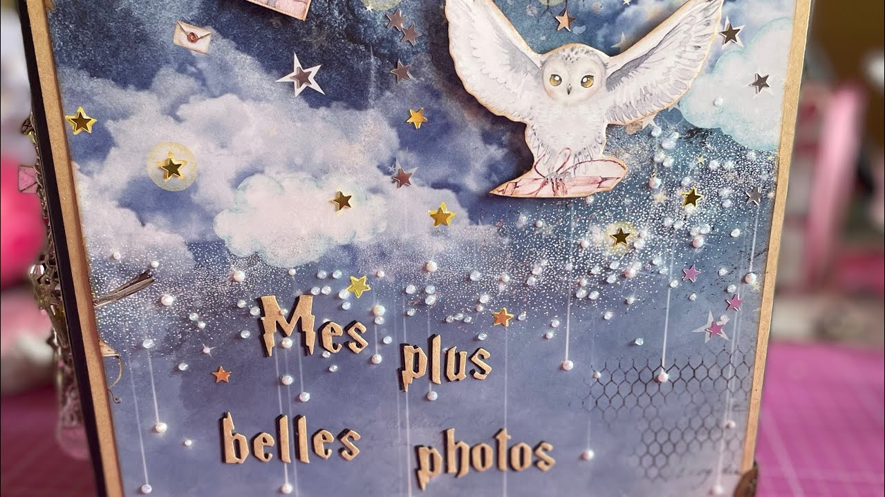 *Présentation*  Album Harry Potter ( papiers Asuka Studio) *Scrap.gogouette*