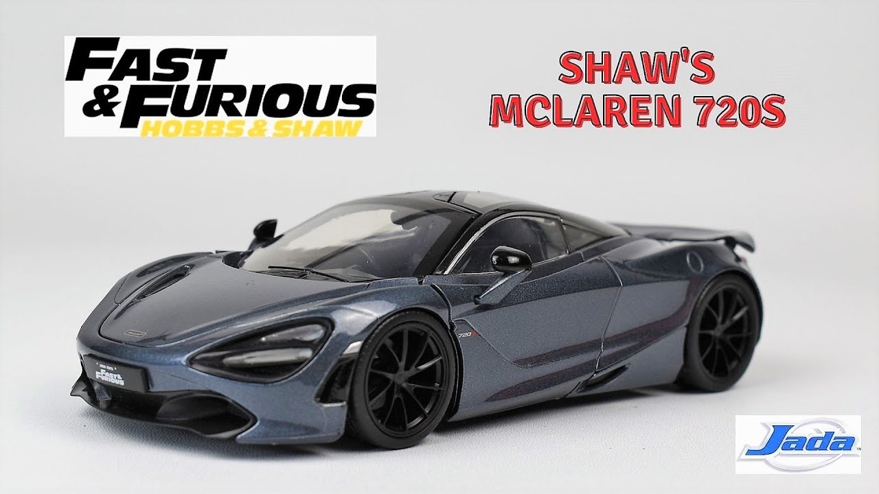 SHAW'S MCLAREN 720S UNBOXING, JADA 