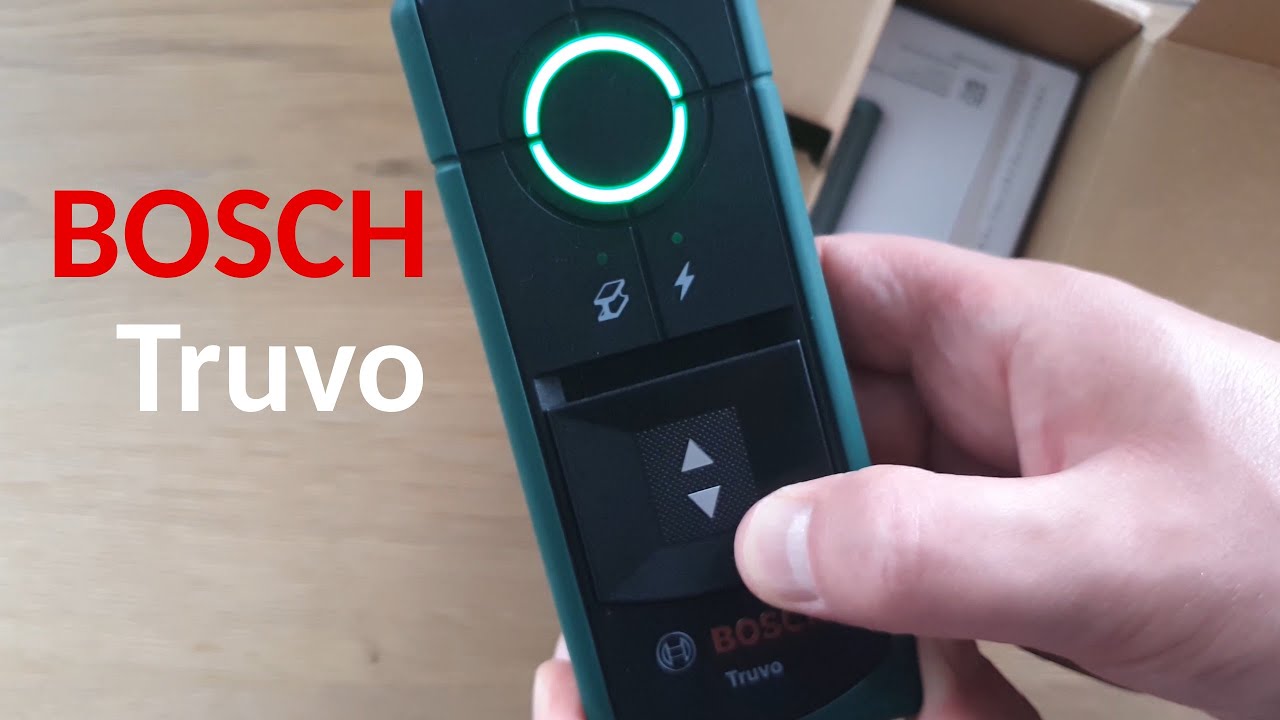 BOSCH TRUVO - UNBOXING AND QUICK TEST