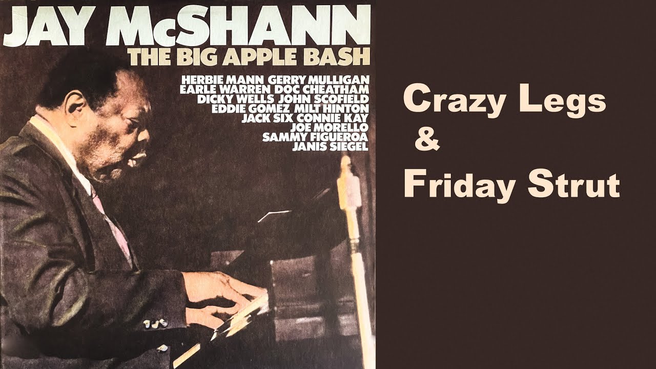 Jay McShann - Crazy Legs & Friday Strut (1979 vinyl LP 