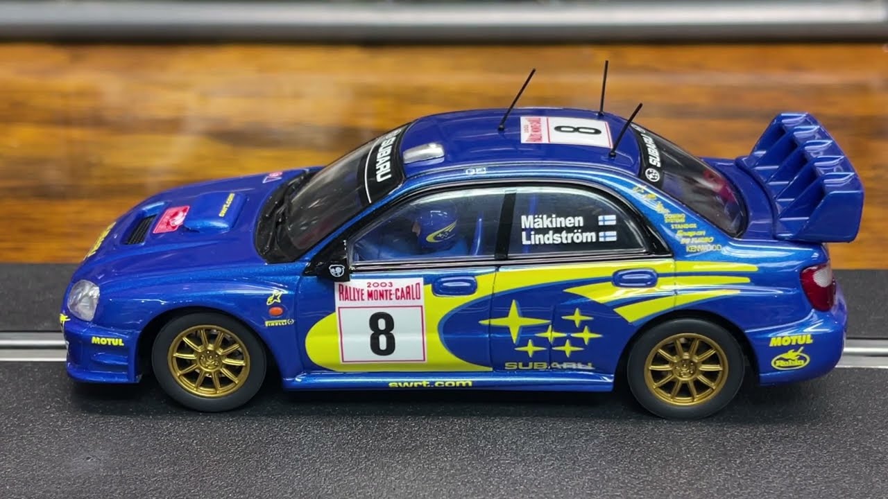 AutoArt 1:32 scale slot car Subaru Impreza WRC 13007