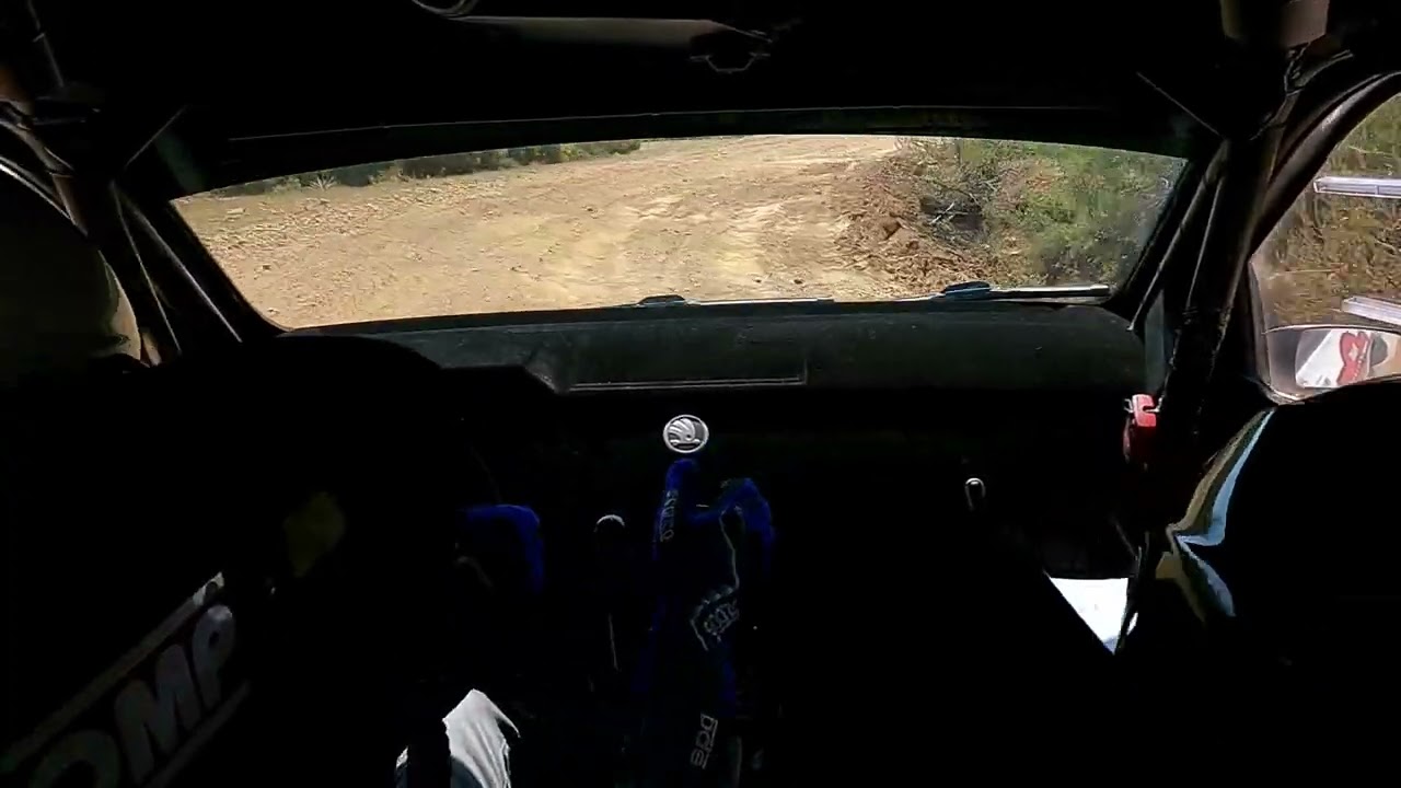 P.Roustemis-C.Bakloris Greek Rally Stereas Elladas 2024 stage thiva 2 until the damage