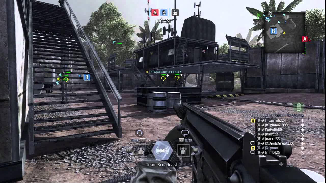 PS3 MAG: Gameplay - Raven vs SVER Defending Darien Network