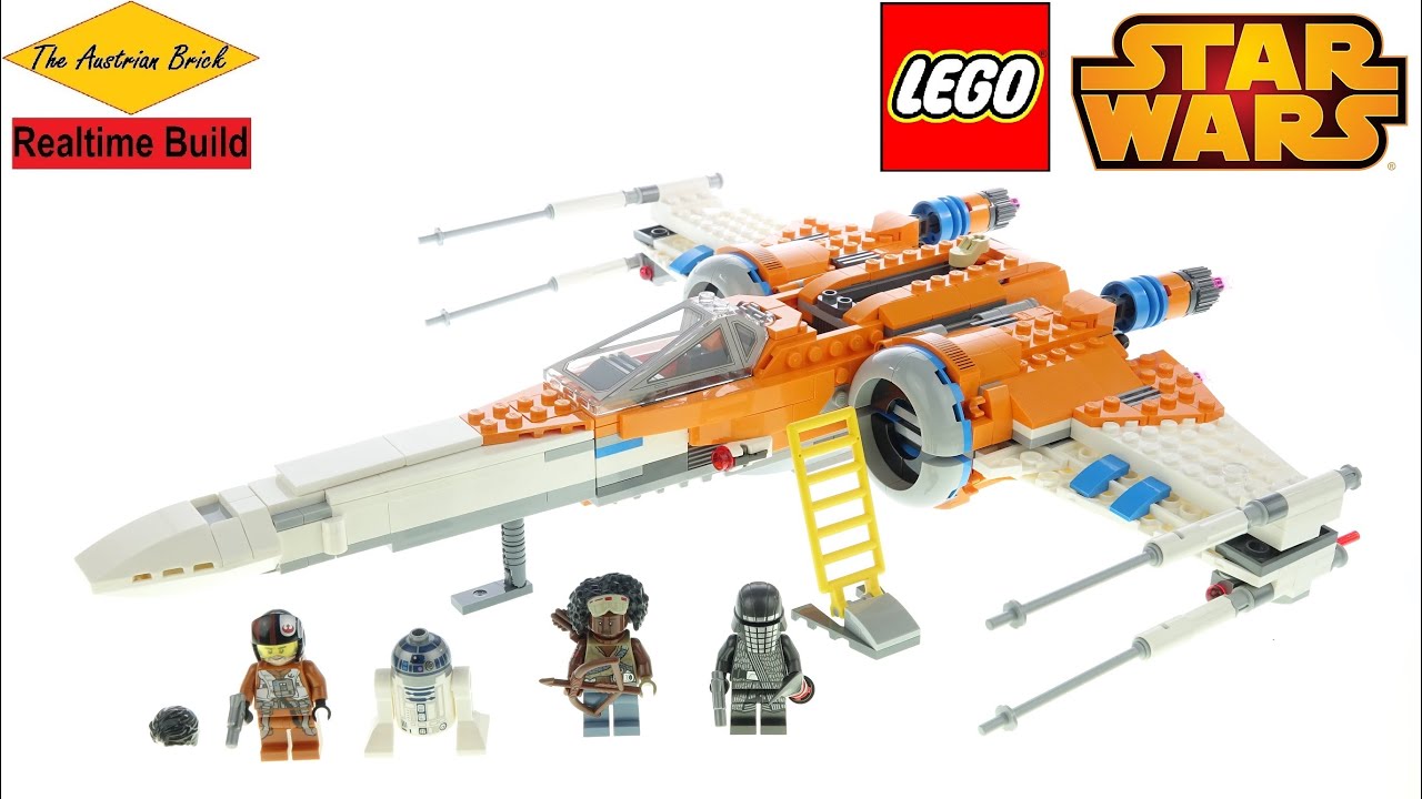 LEGO Realtime Build LEGO Star Wars 75273 Poe Dameron's X-wing Fighter