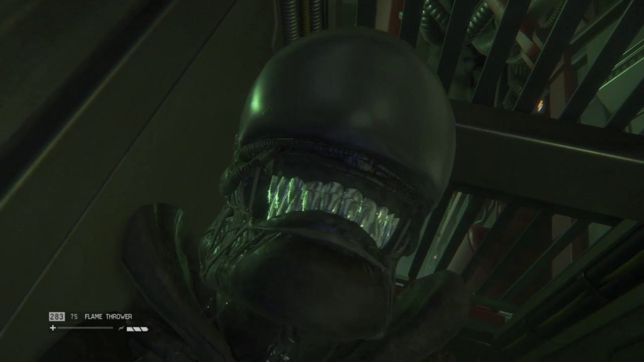 Alien isolation scary funny moments  (: