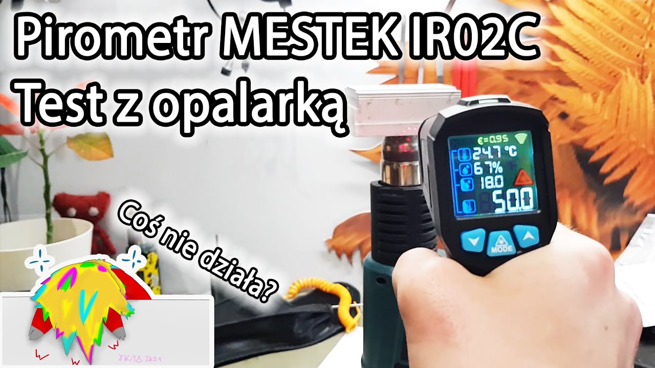 ZZC #11 - Pirometr MESTEK IR02C  - Złote zakupy z Chin