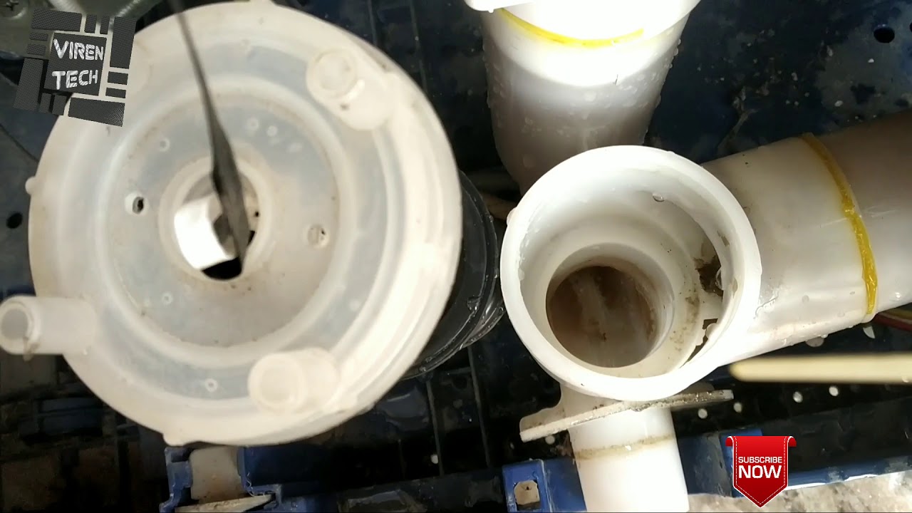 Washing machine water drain problem