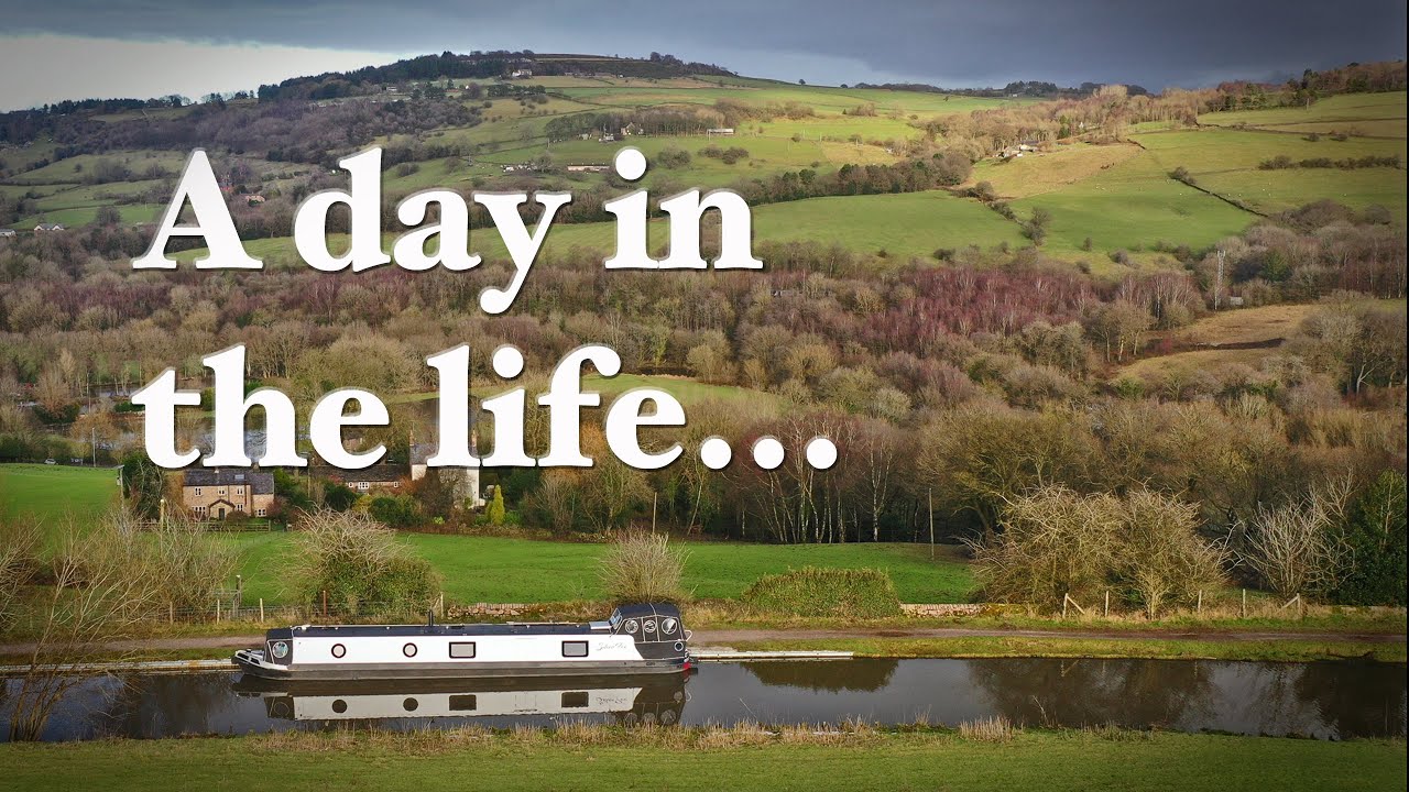 A Day in the Life Living on a Canal Narrowboat - Ep. 141.