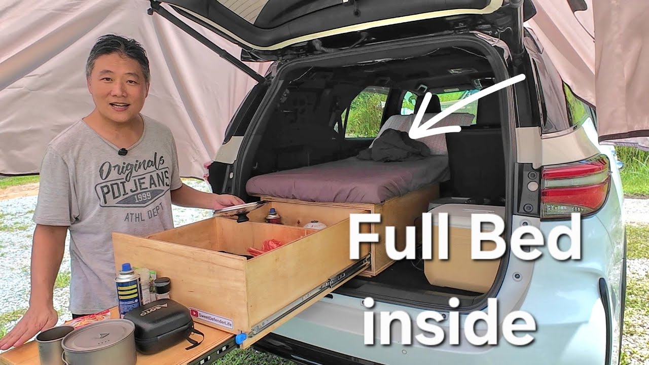 Toyota Fortuner DIY Budget Camper Build Part 3/3 | YUNKAI CAMPSITE