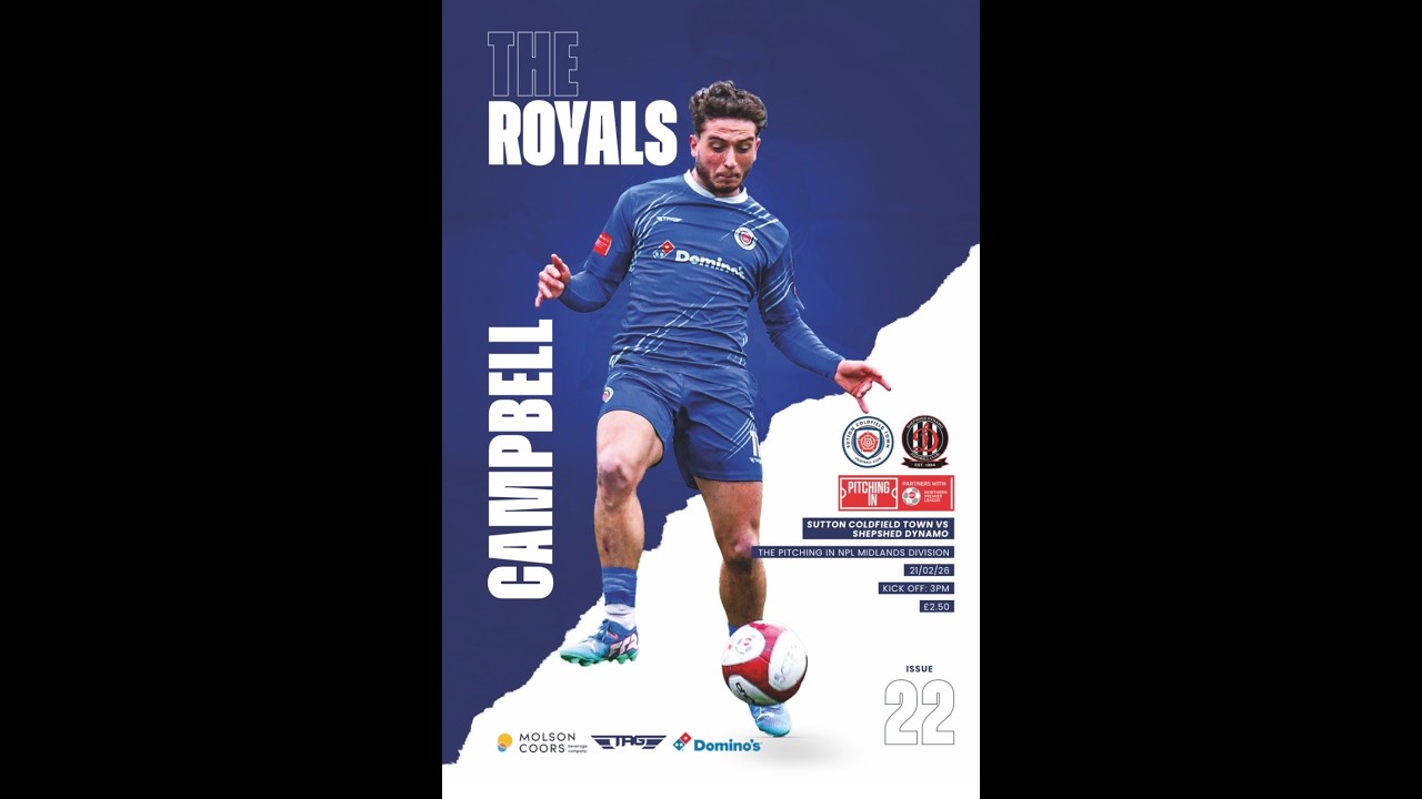 2025/2026 - N.P.L. - Midlands - Sutton Coldfield Town v Shepshed Dynamo - 21.2.2026