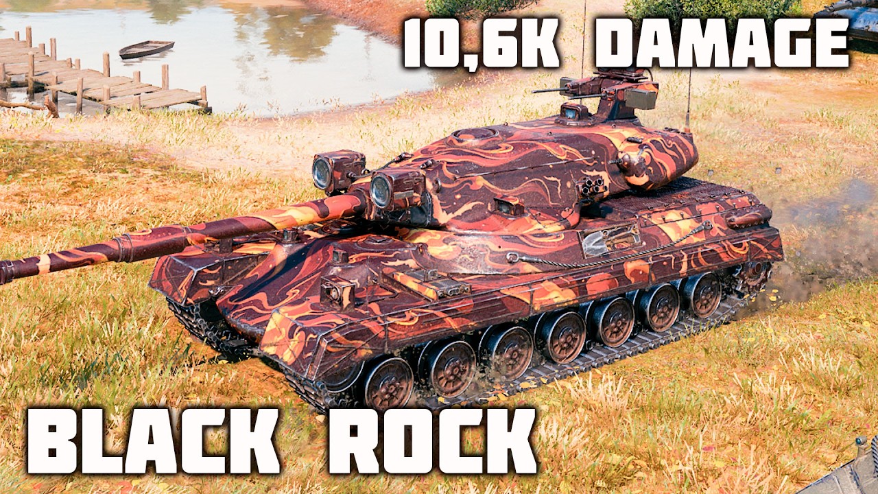 Black Rock WoT – 3Kills, 10,6K Damage