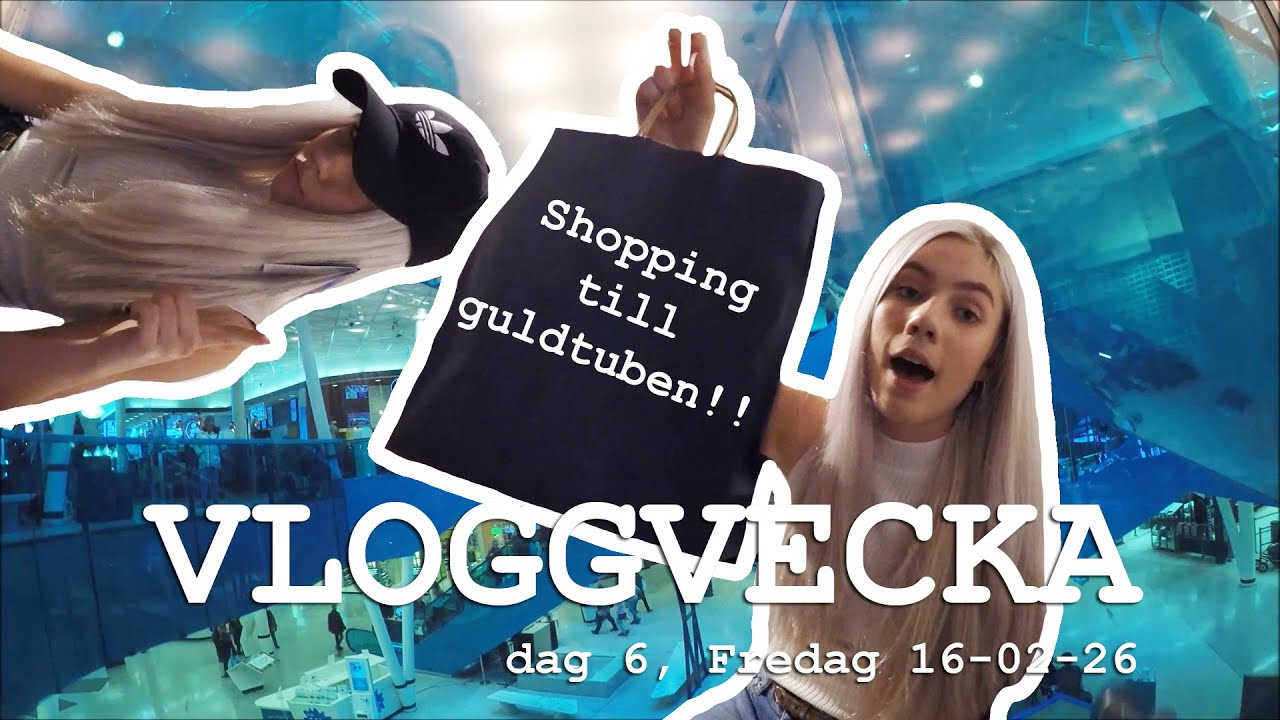 Shopping på Emporia Vloggvecka  -  Dag 6, Fredag