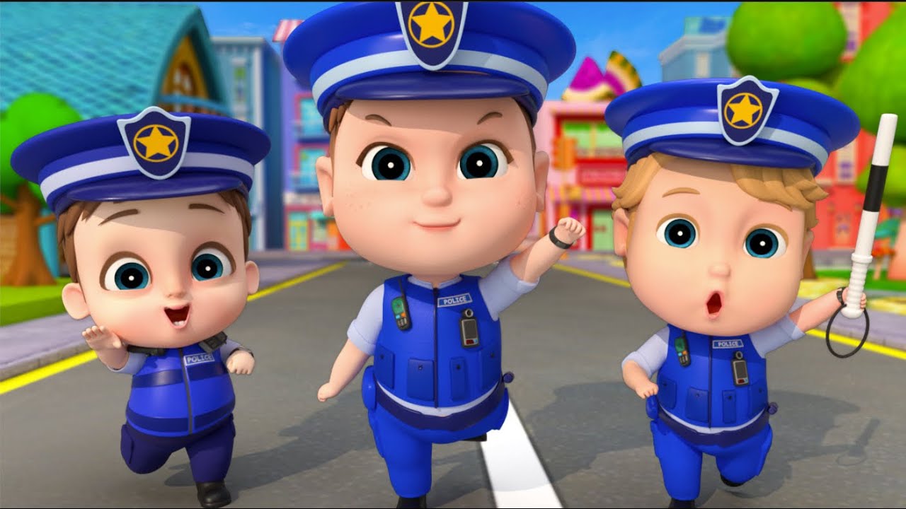 Super Police Patrol Team | Tiny Police Save the Day | RoyalCoco Nursery Rhymes & Kids Songs