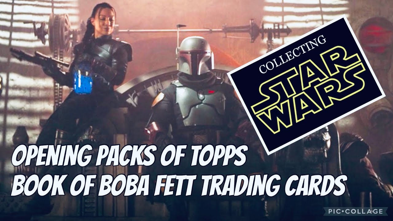 Topps Book of Boba Fett Trading Cards!