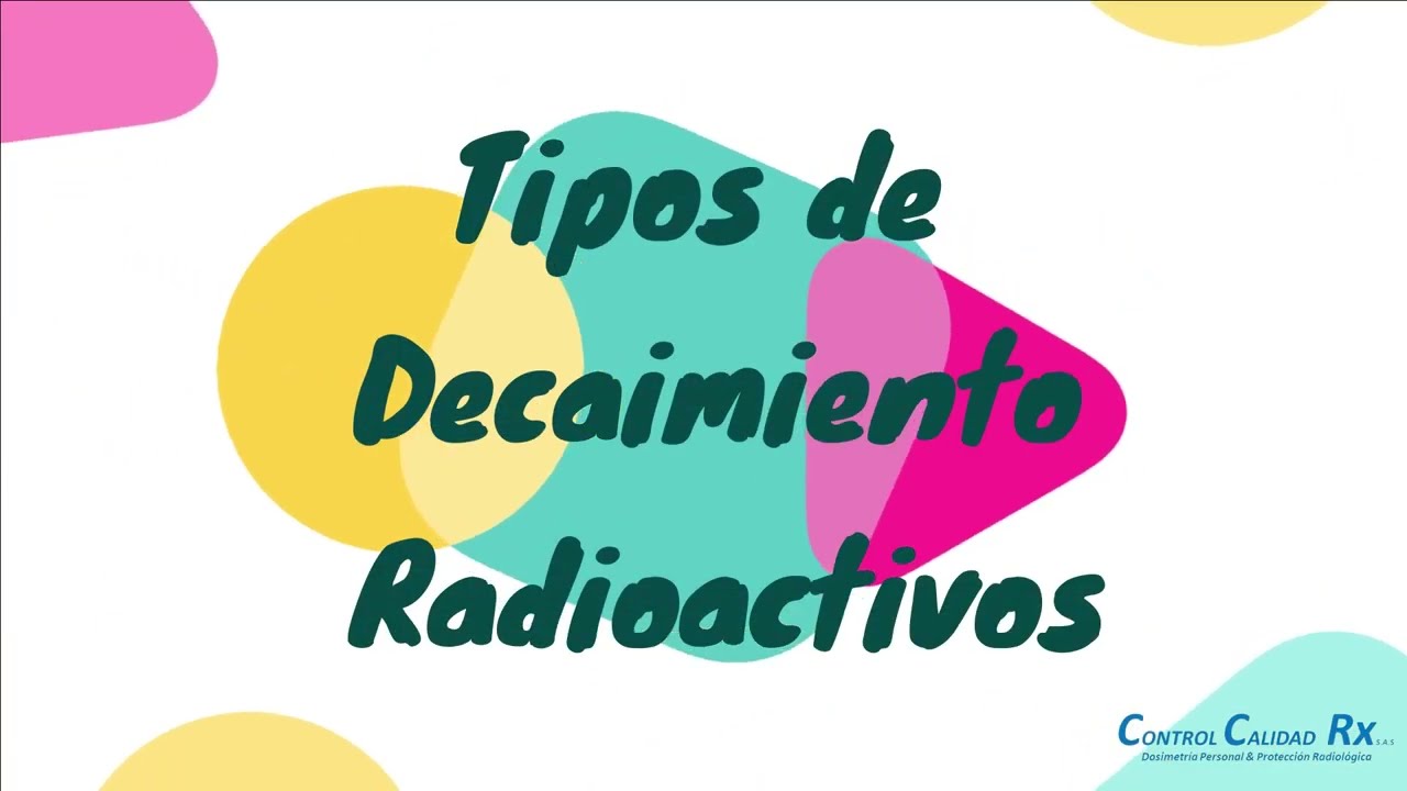 tipos de decaimiento radiactivo