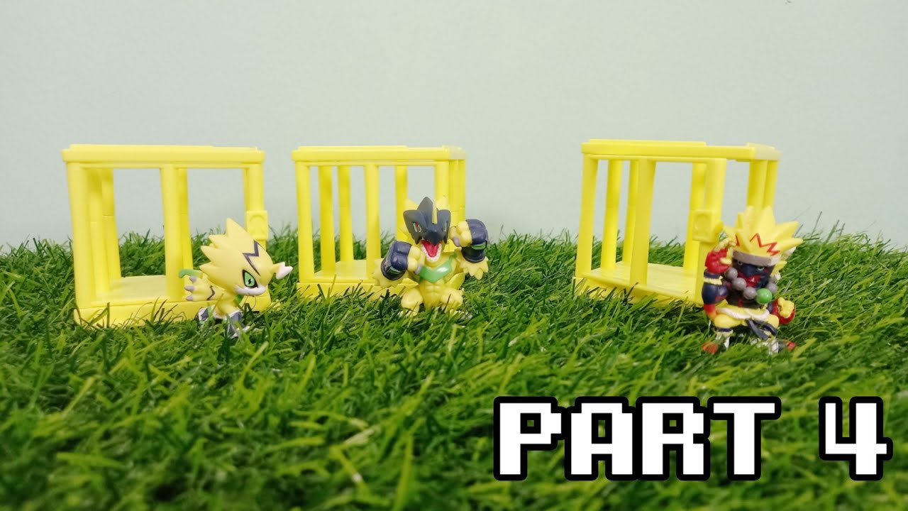 PULSEMON, BULKMON & BOUTMON (IMPULSE CITY) | DIGIMON CAGE FIGURE UNBOXING PART 4